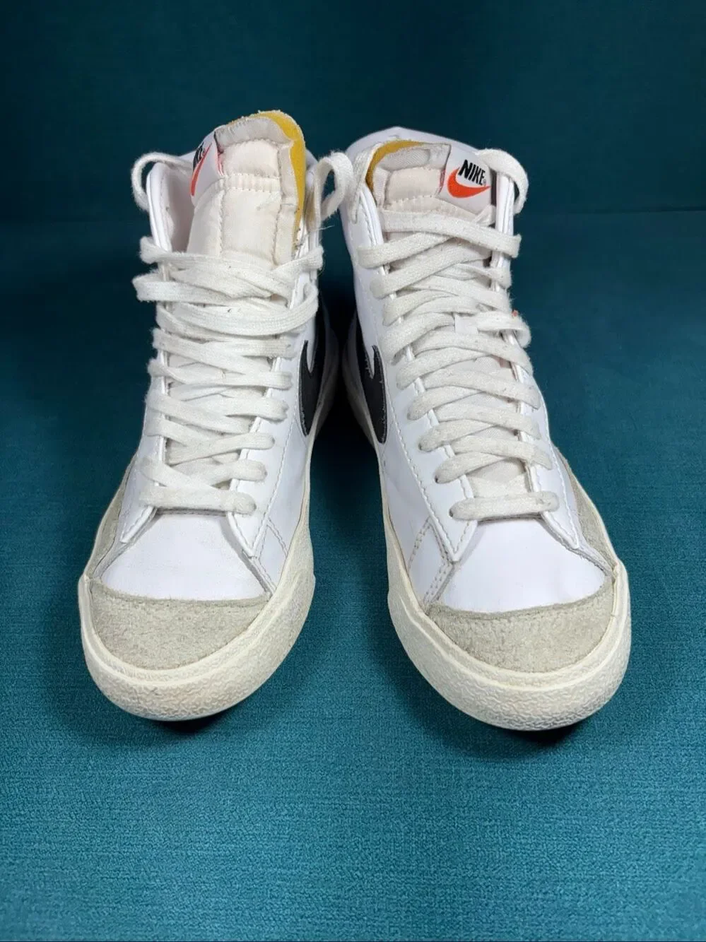 Nike Blazer Mid 77 Vintage White Black Mens Size 6 / Womens 7.5 BQ6806-100